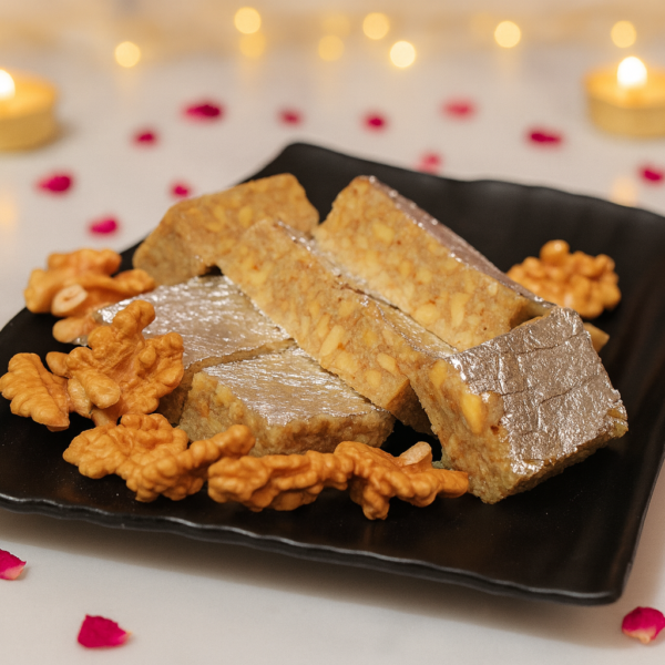 Walnut Burfi